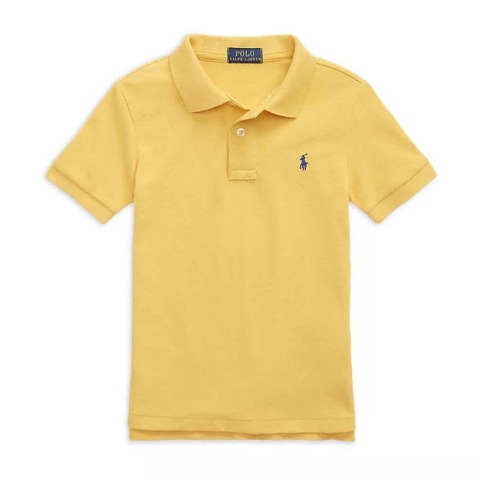 Polo Ralph Lauren Boys' Cotton Mesh Polo Shirt Size 4T